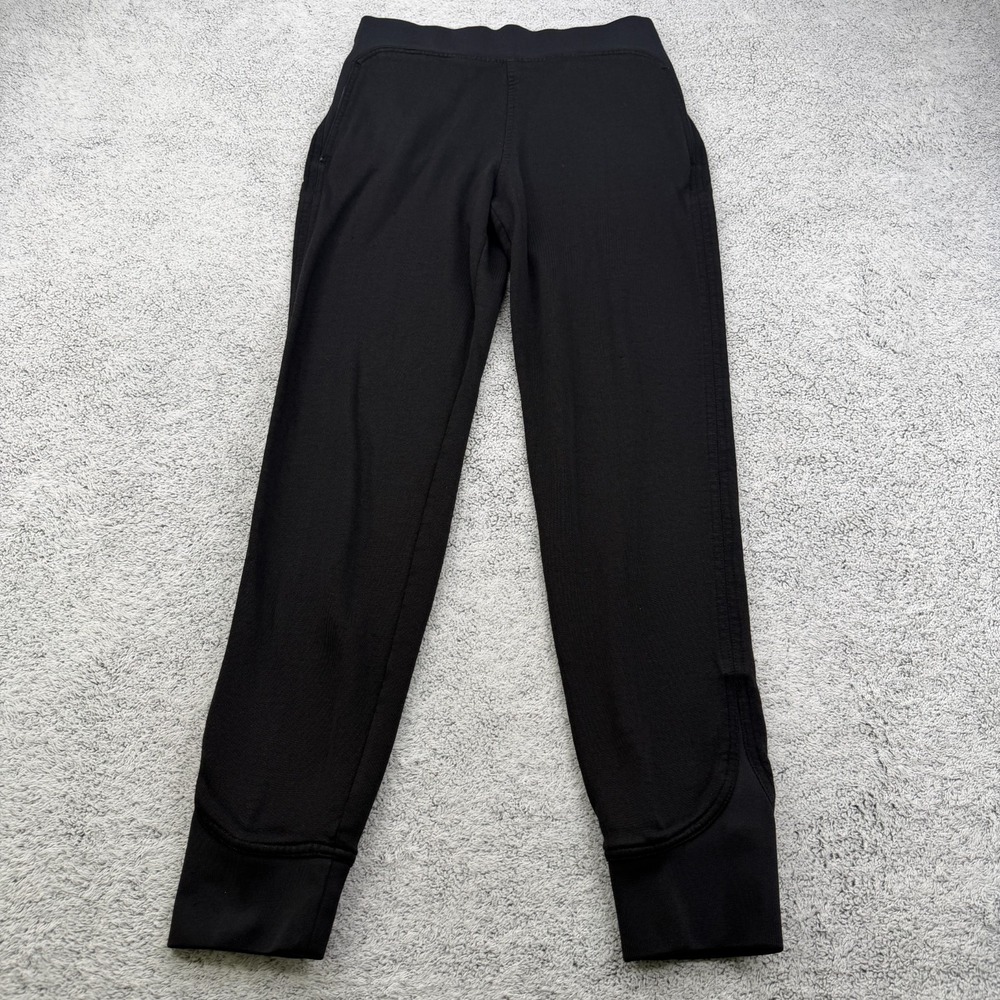 Alexander Wang Jogger Pants Womens Small Black High Rise Tapered Sweatpants